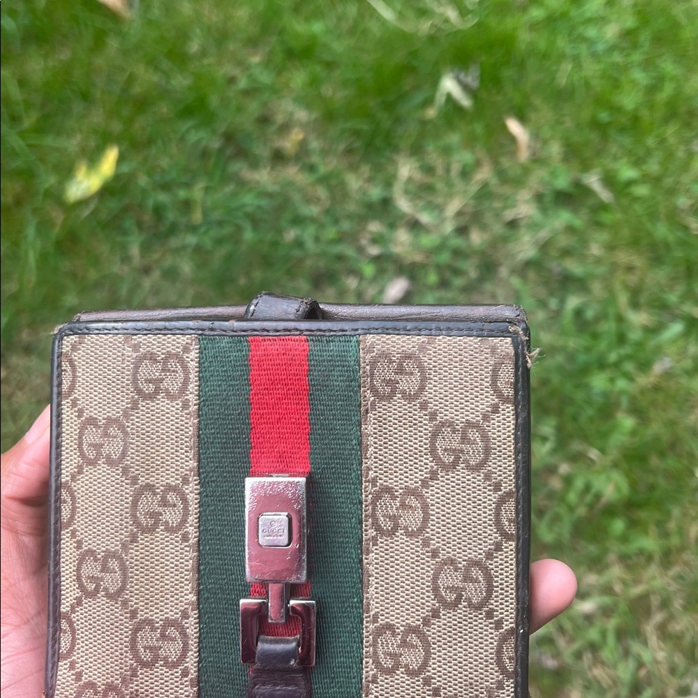 Gucci Jackie Sherry Line Wallet
